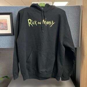Rick and Morty Trippy World black hoodie